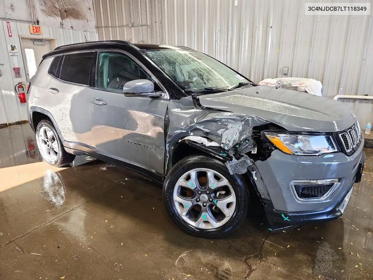 2020 JEEP COMPASS VIN 3C4NJDCB7LT118349 — фото 4