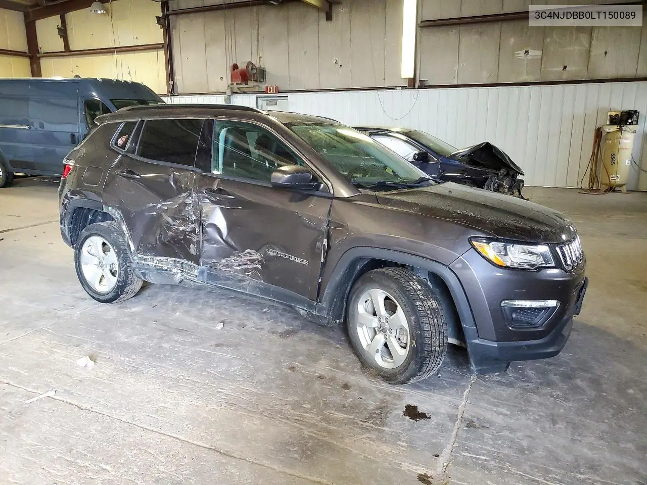 2020 JEEP COMPASS VIN 3C4NJDBB0LT150089 — фото 4