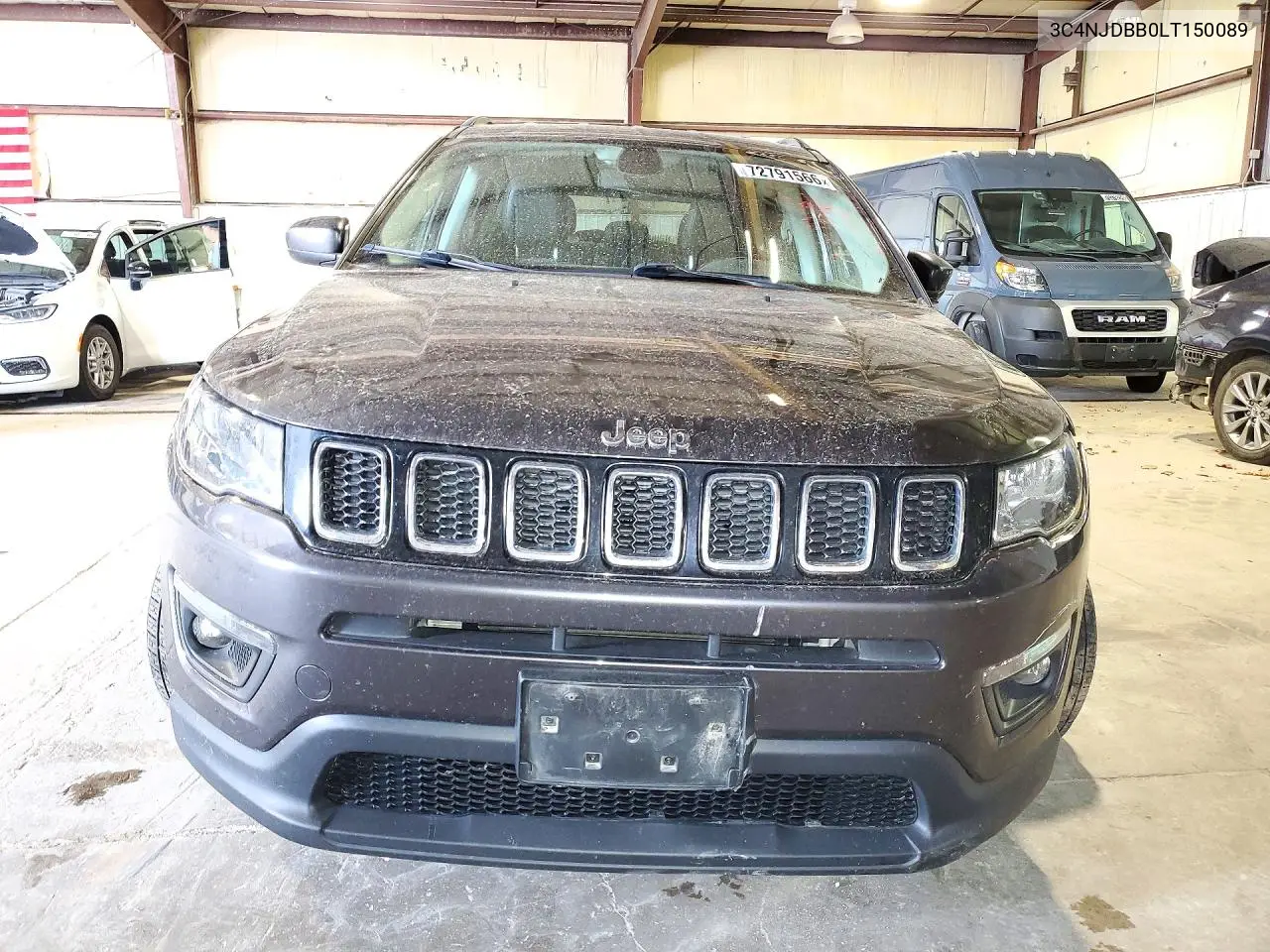 2020 JEEP COMPASS VIN 3C4NJDBB0LT150089 — фото 5