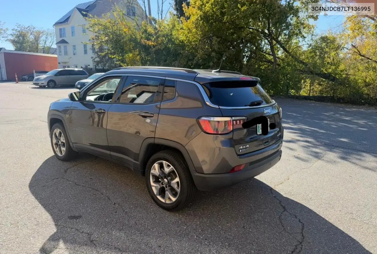 2020 JEEP COMPASS VIN 3C4NJDCB7LT136995 — фото 3