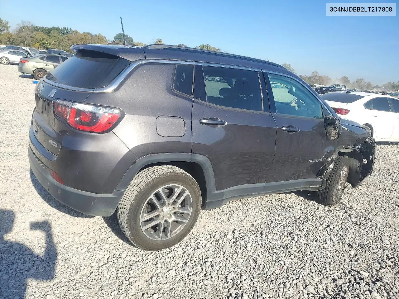 2020 JEEP COMPASS VIN 3C4NJDBB2LT217808 — фото 3