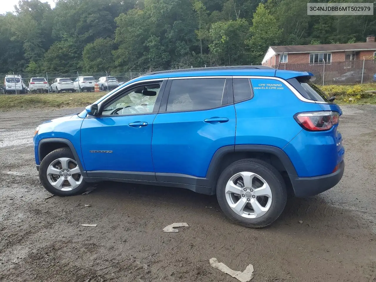 2021 JEEP COMPASS VIN 3C4NJDBB6MT502979 — фото 2
