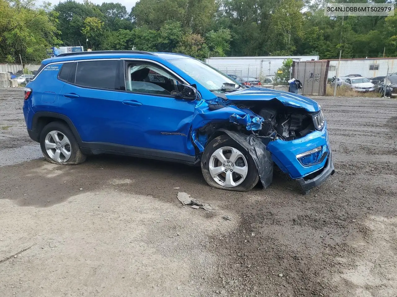 2021 JEEP COMPASS VIN 3C4NJDBB6MT502979 — фото 4