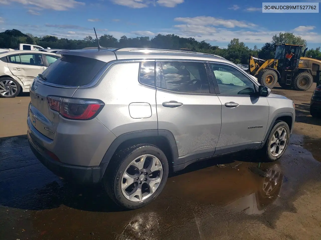 2021 JEEP COMPASS VIN 3C4NJDCB9MT527762 — фото 3
