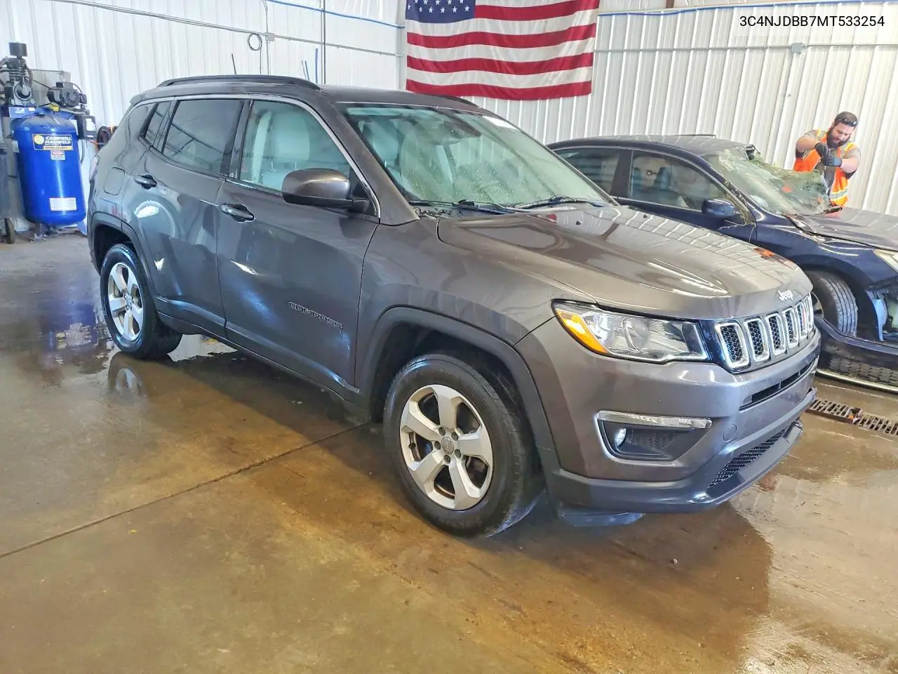 2021 JEEP COMPASS VIN 3C4NJDBB7MT533254 — фото 4