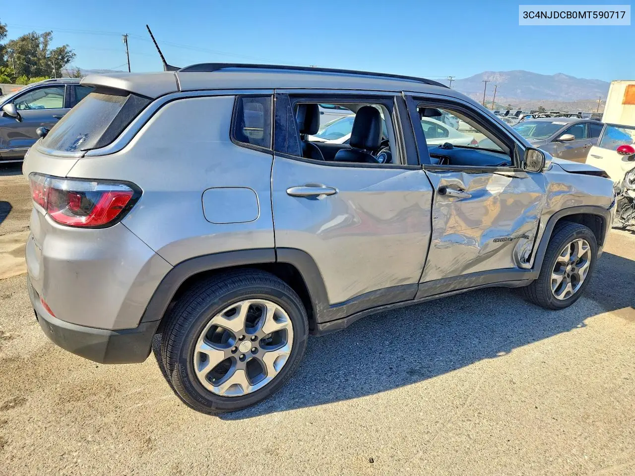 2021 JEEP COMPASS VIN 3C4NJDCB0MT590717 — фото 3