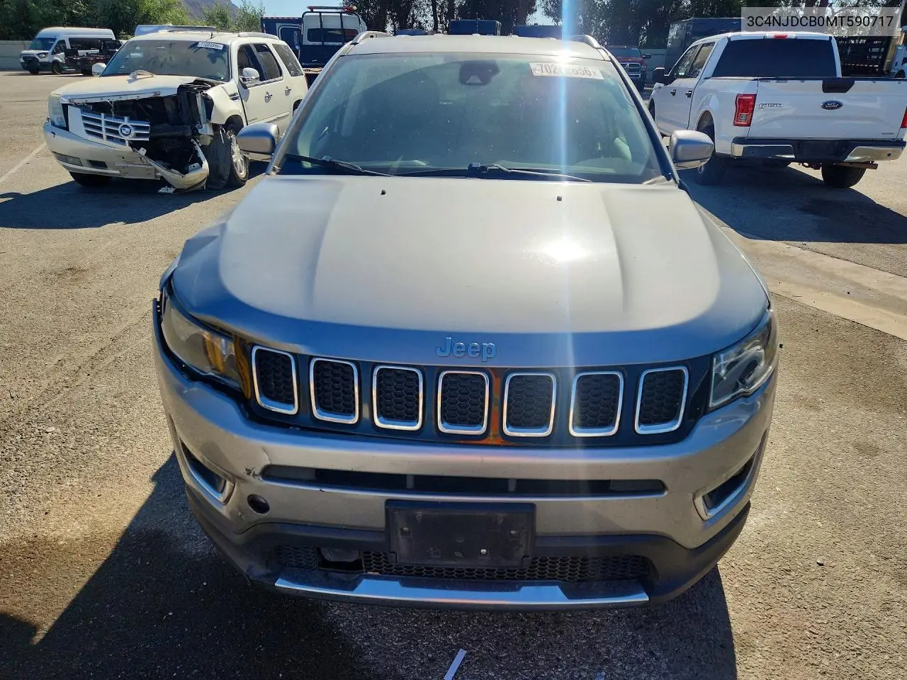 2021 JEEP COMPASS VIN 3C4NJDCB0MT590717 — фото 5