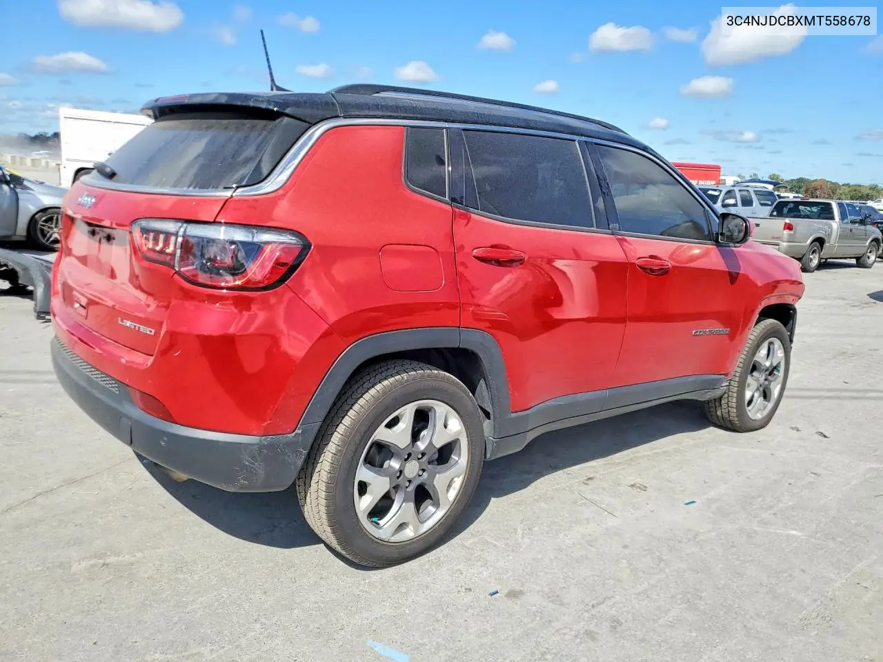 2021 JEEP COMPASS VIN 3C4NJDCBXMT558678 — фото 3