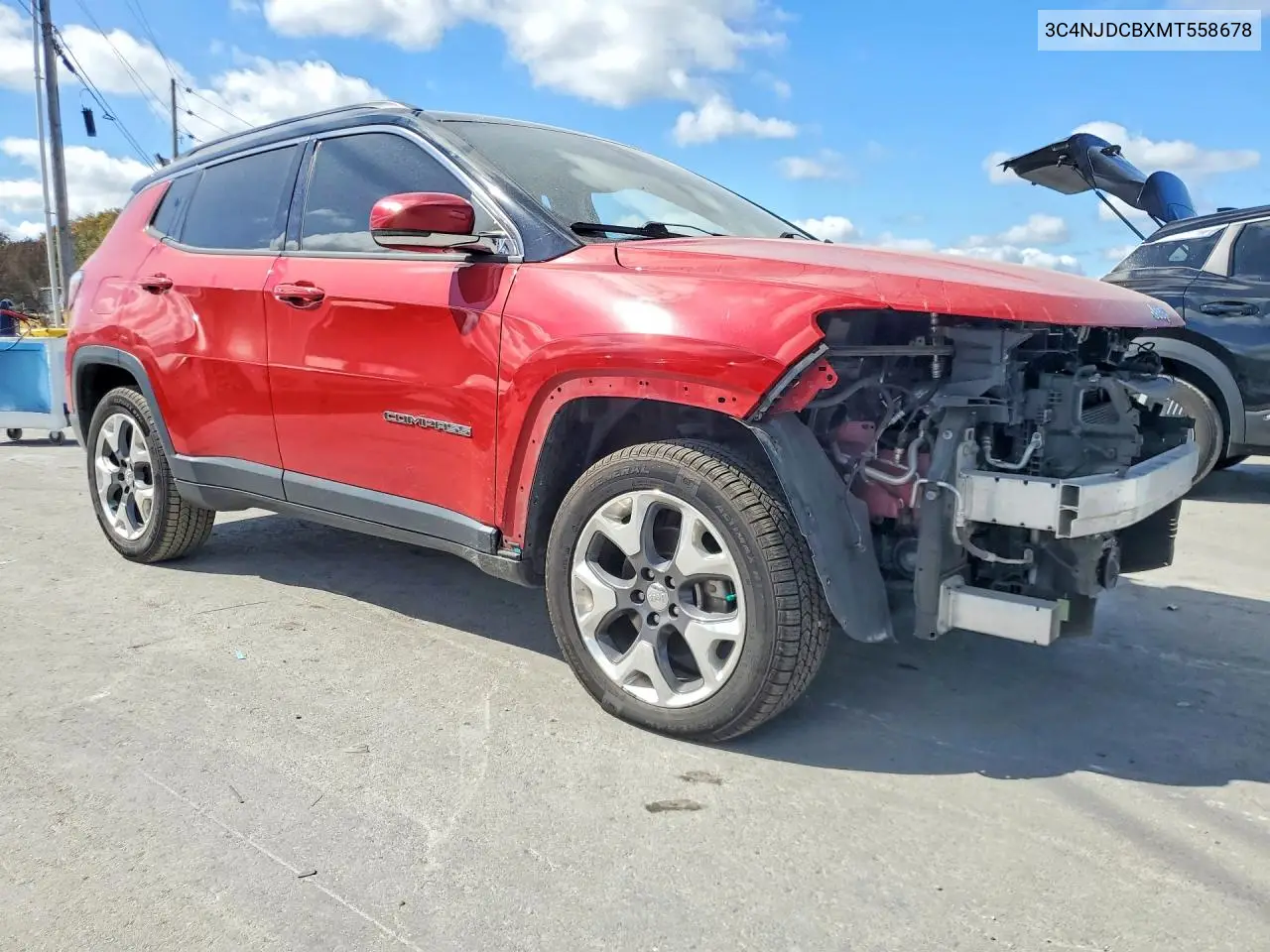 2021 JEEP COMPASS VIN 3C4NJDCBXMT558678 — фото 4