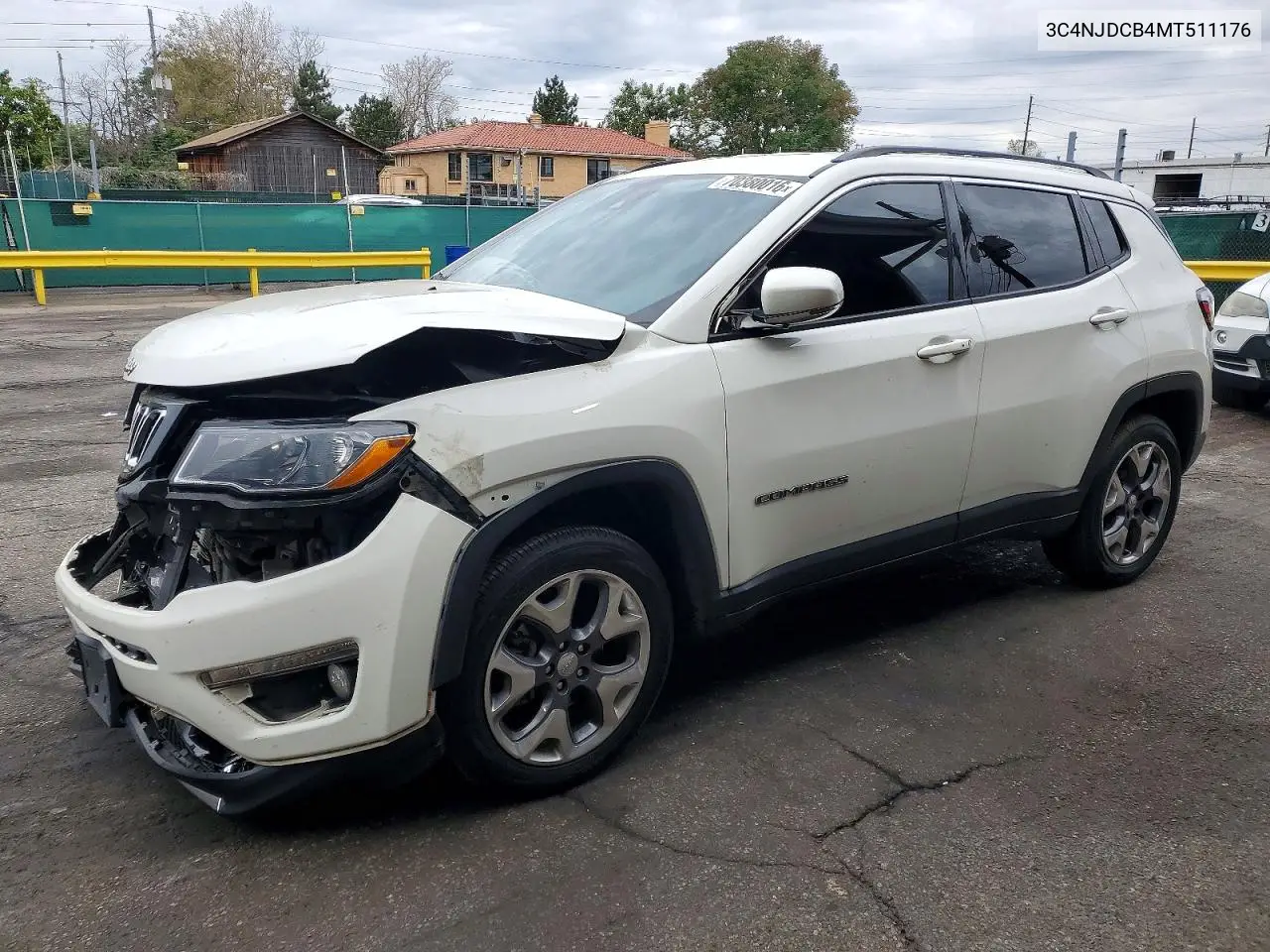 JEEP COMPASS 2021, VIN 3C4NJDCB4MT511176