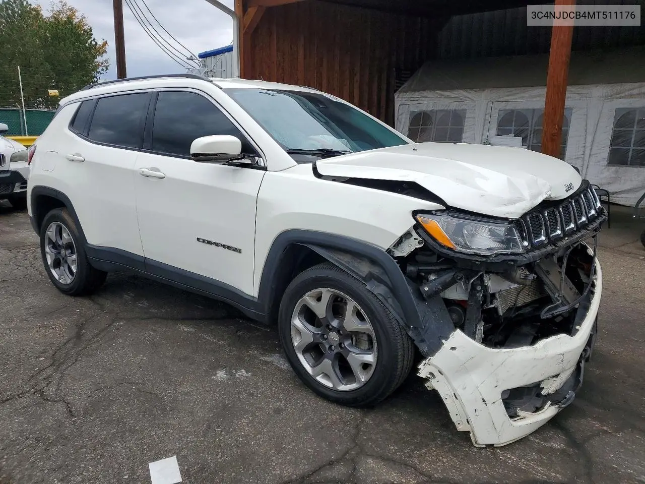 2021 JEEP COMPASS VIN 3C4NJDCB4MT511176 — фото 4
