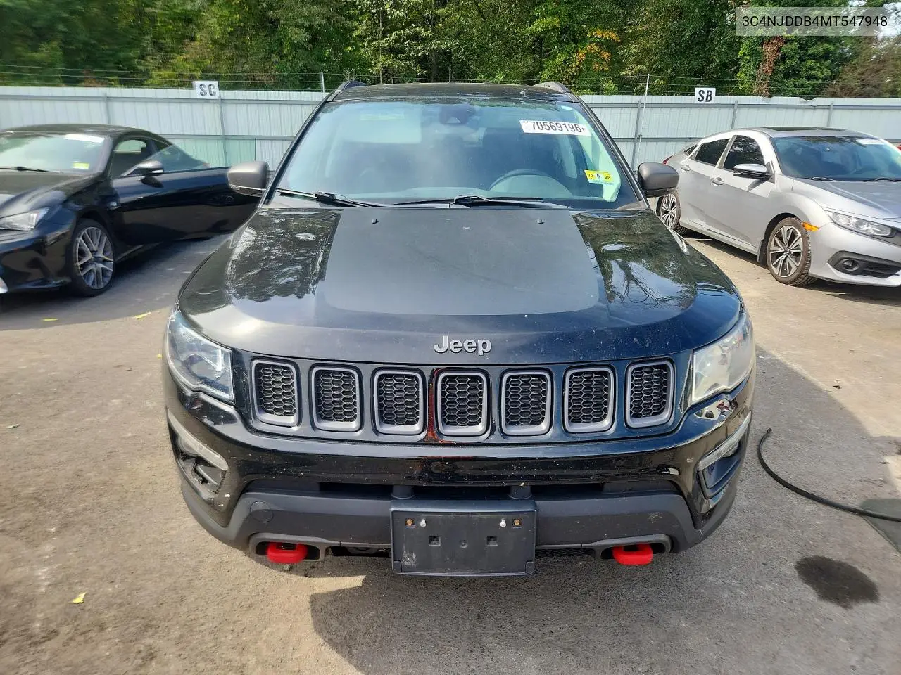 2021 JEEP COMPASS VIN 3C4NJDDB4MT547948 — фото 5
