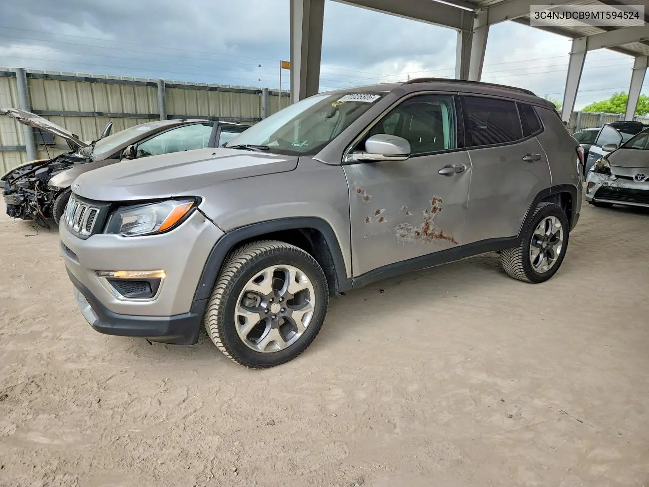 JEEP COMPASS 2021, VIN 3C4NJDCB9MT594524