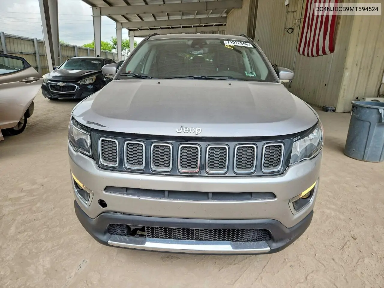 2021 JEEP COMPASS VIN 3C4NJDCB9MT594524 — фото 5