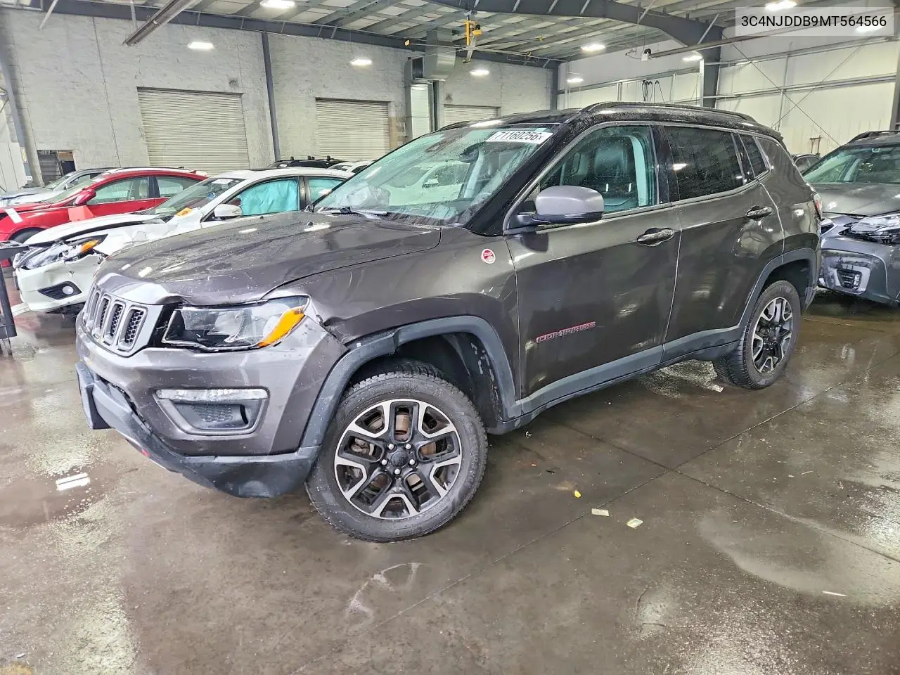 JEEP COMPASS 2021, VIN 3C4NJDDB9MT564566