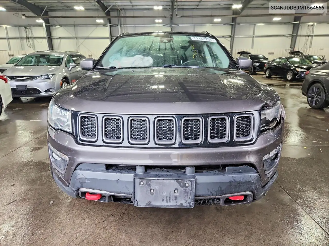 2021 JEEP COMPASS VIN 3C4NJDDB9MT564566 — фото 5