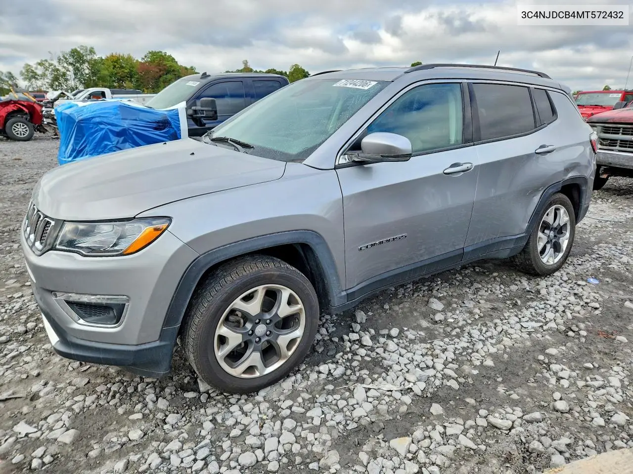 JEEP COMPASS 2021, VIN 3C4NJDCB4MT572432