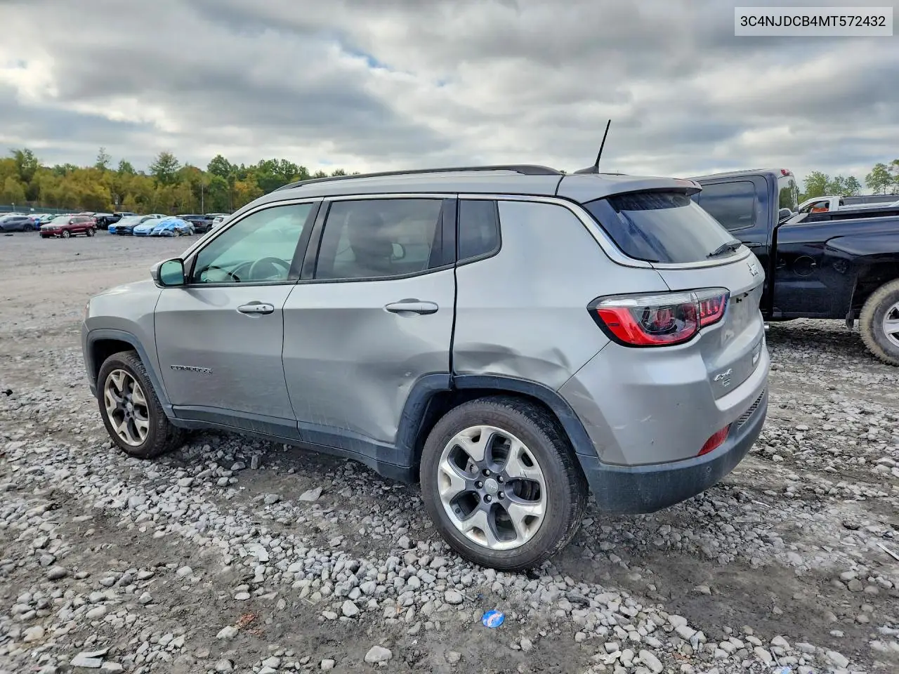 2021 JEEP COMPASS VIN 3C4NJDCB4MT572432 — фото 2