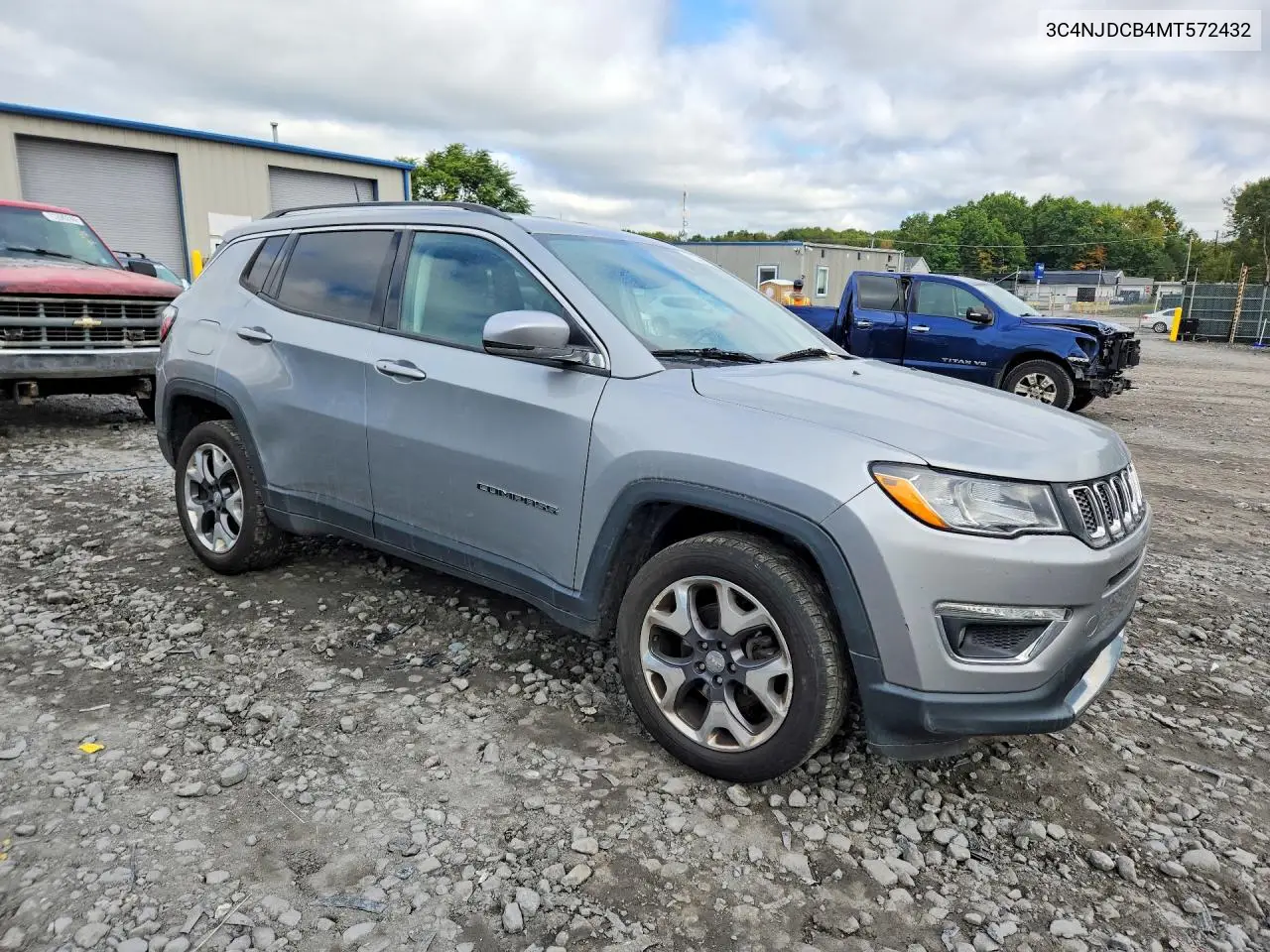2021 JEEP COMPASS VIN 3C4NJDCB4MT572432 — фото 4