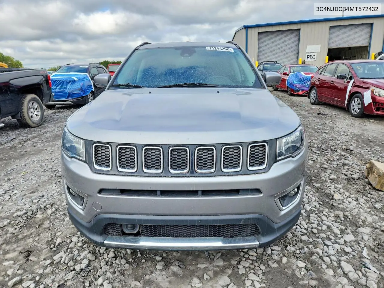 2021 JEEP COMPASS VIN 3C4NJDCB4MT572432 — фото 5