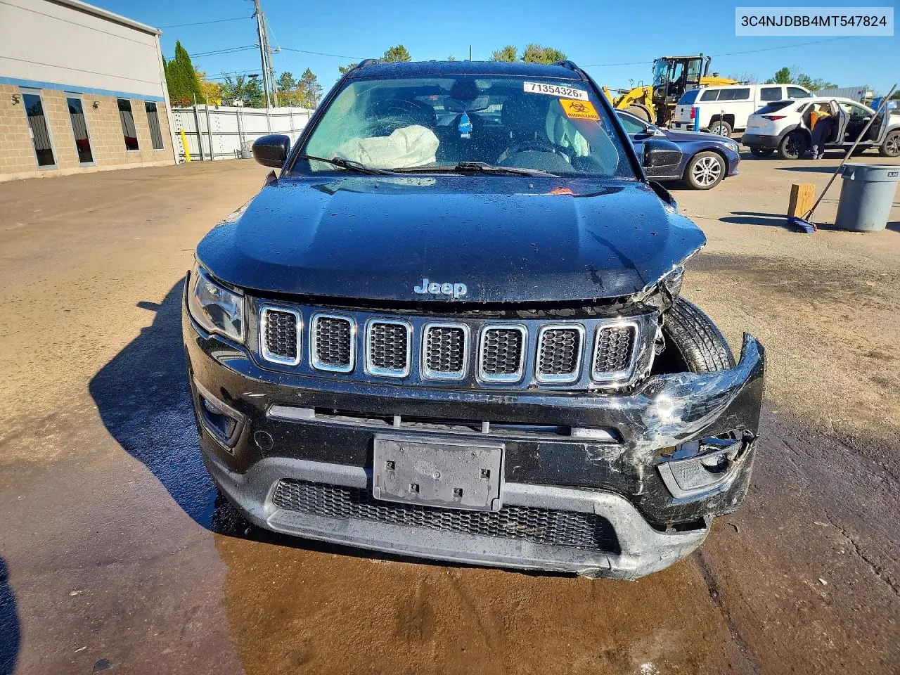 2021 JEEP COMPASS VIN 3C4NJDBB4MT547824 — фото 5