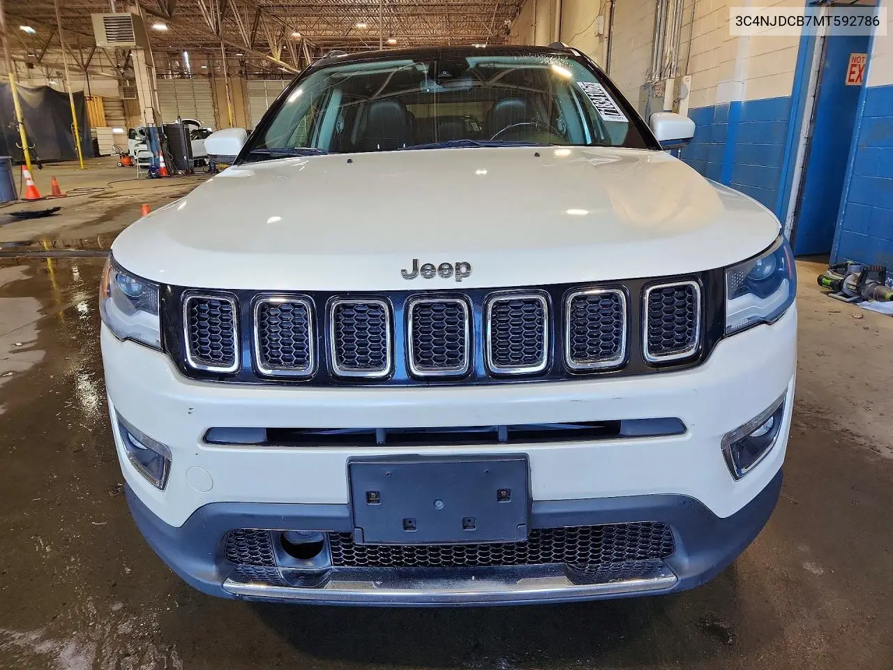 2021 JEEP COMPASS VIN 3C4NJDCB7MT592786 — фото 5