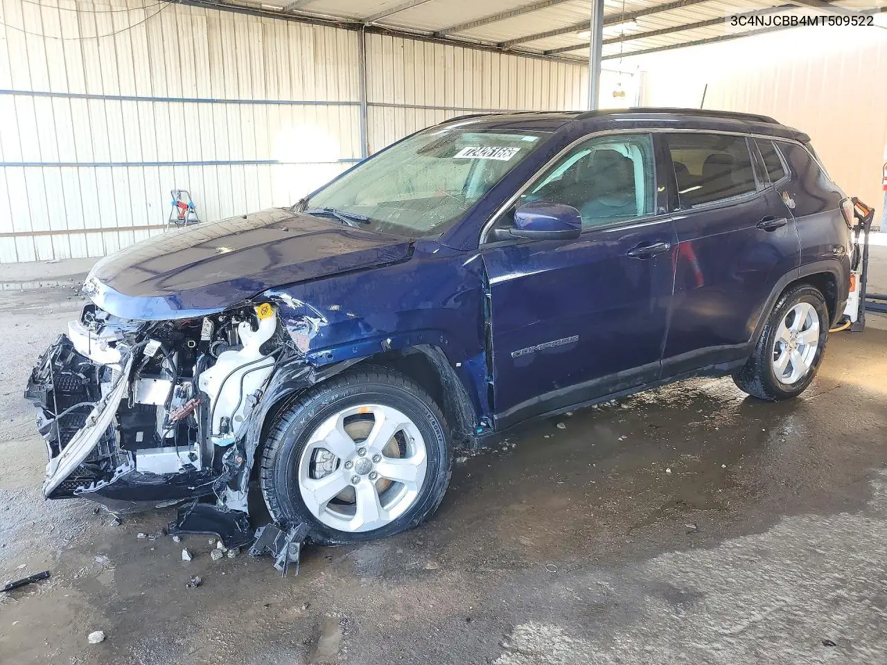 JEEP COMPASS 2021, VIN 3C4NJCBB4MT509522