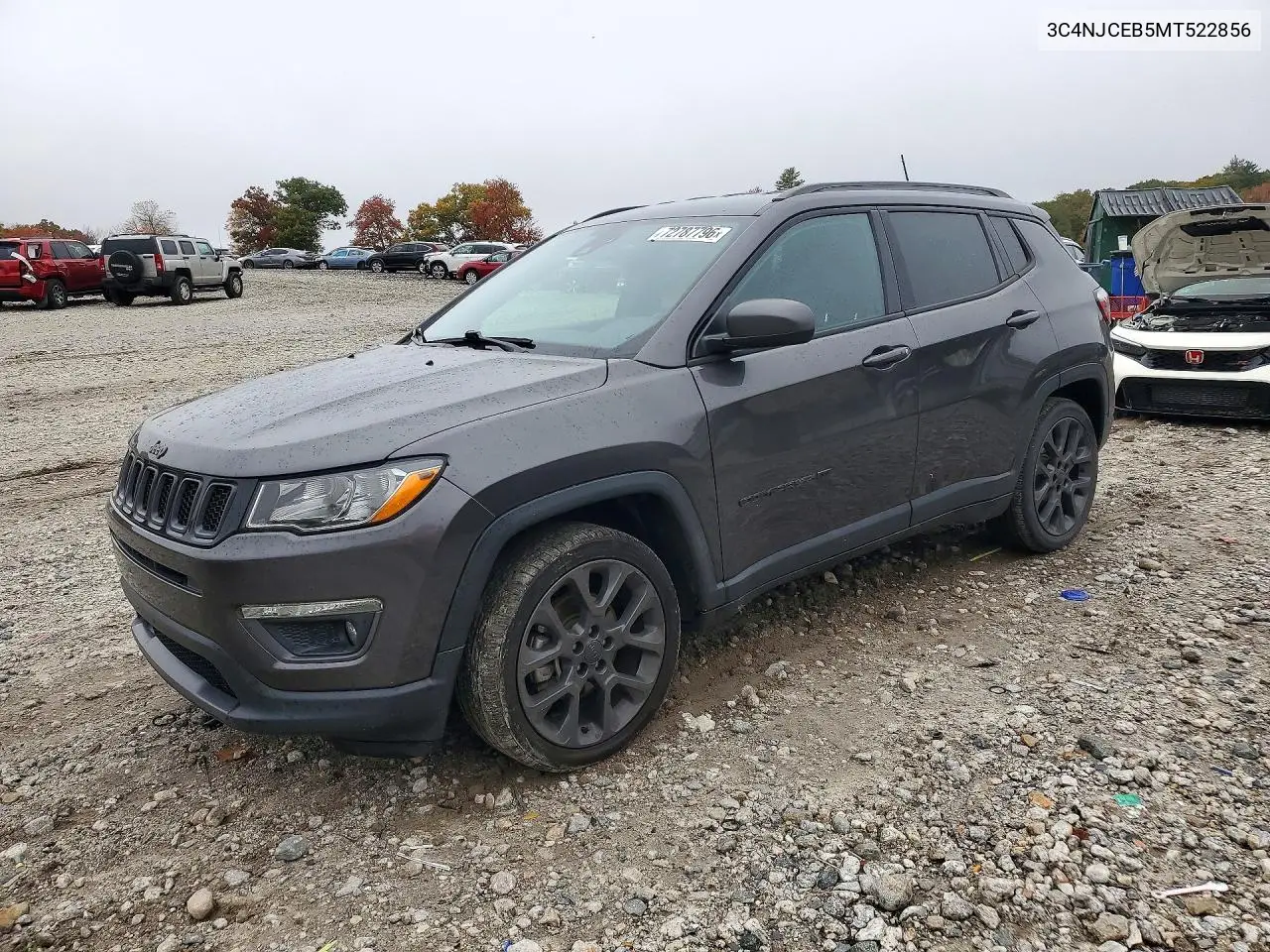 JEEP COMPASS 2021, VIN 3C4NJCEB5MT522856