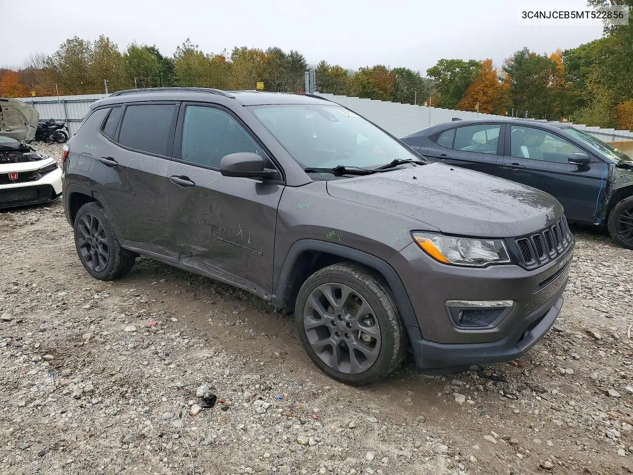 2021 JEEP COMPASS VIN 3C4NJCEB5MT522856 — фото 4