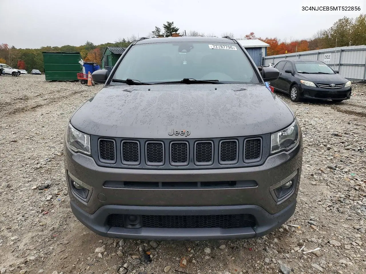 2021 JEEP COMPASS VIN 3C4NJCEB5MT522856 — фото 5