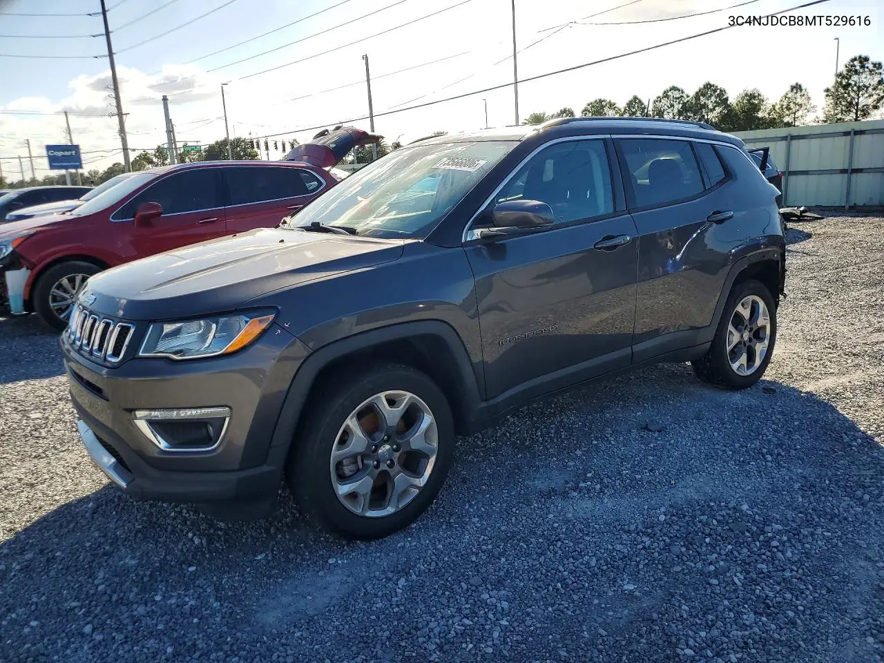 JEEP COMPASS 2021, VIN 3C4NJDCB8MT529616