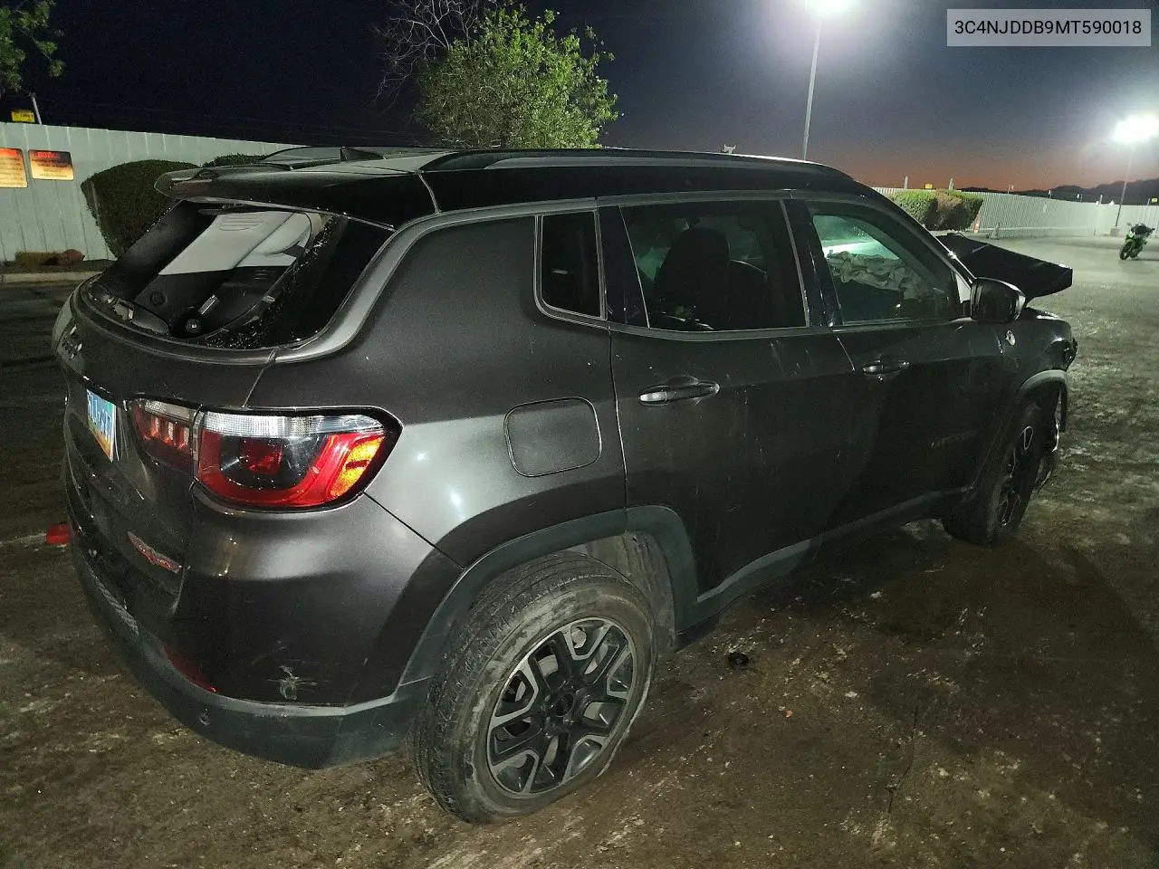 2021 JEEP COMPASS VIN 3C4NJDDB9MT590018 — фото 3