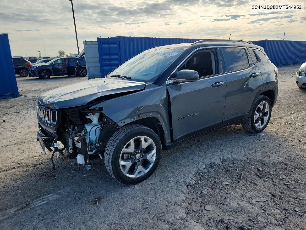 JEEP COMPASS 2021, VIN 3C4NJDCB2MT544953