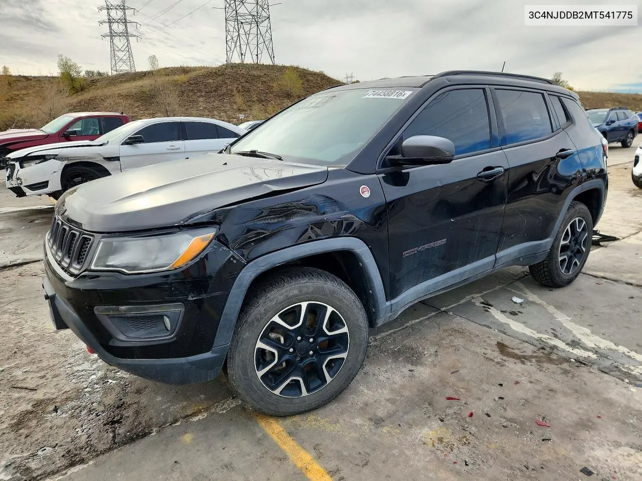 JEEP COMPASS 2021, VIN 3C4NJDDB2MT541775
