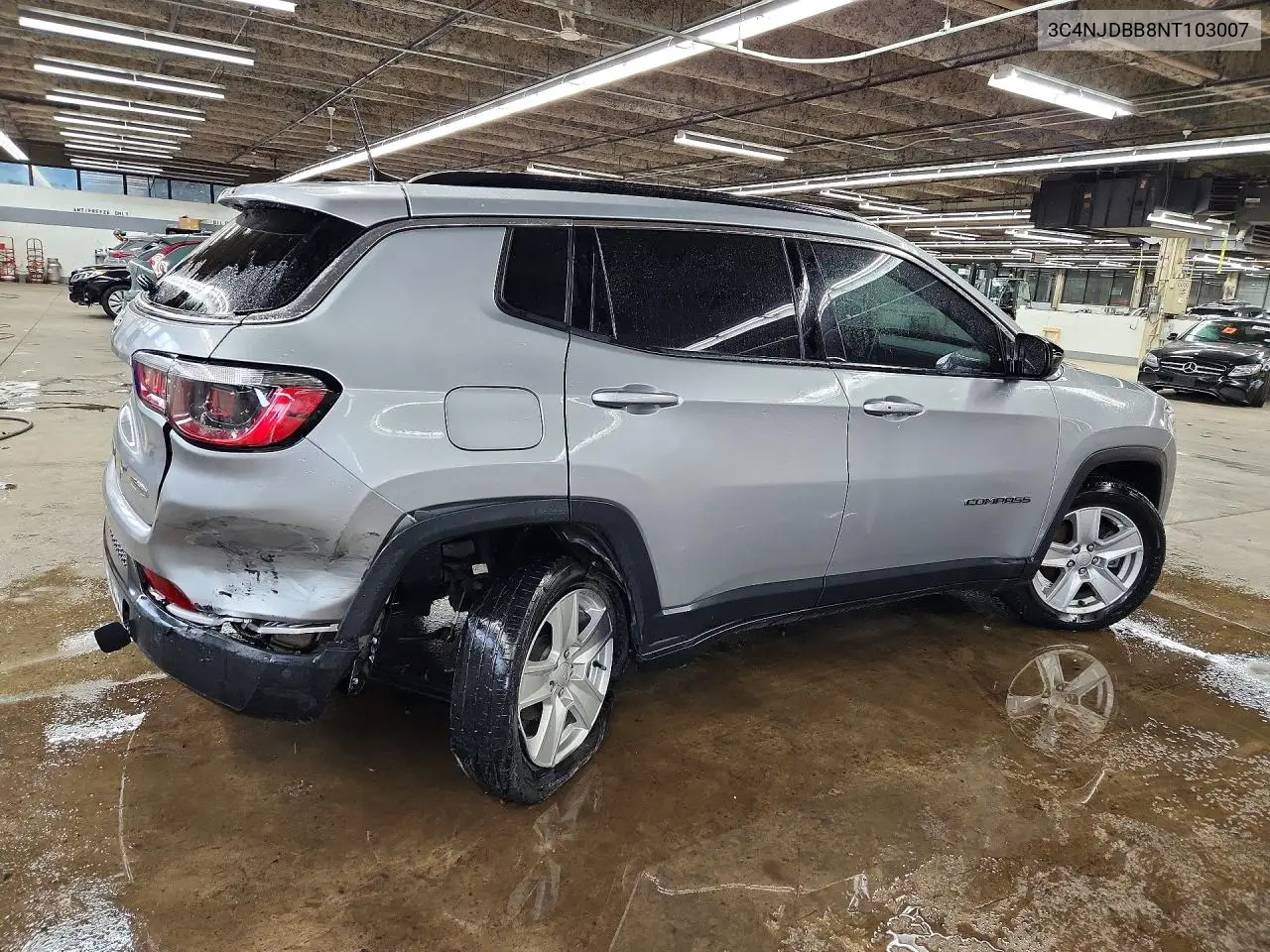 2022 JEEP COMPASS VIN 3C4NJDBB8NT103007 — фото 3