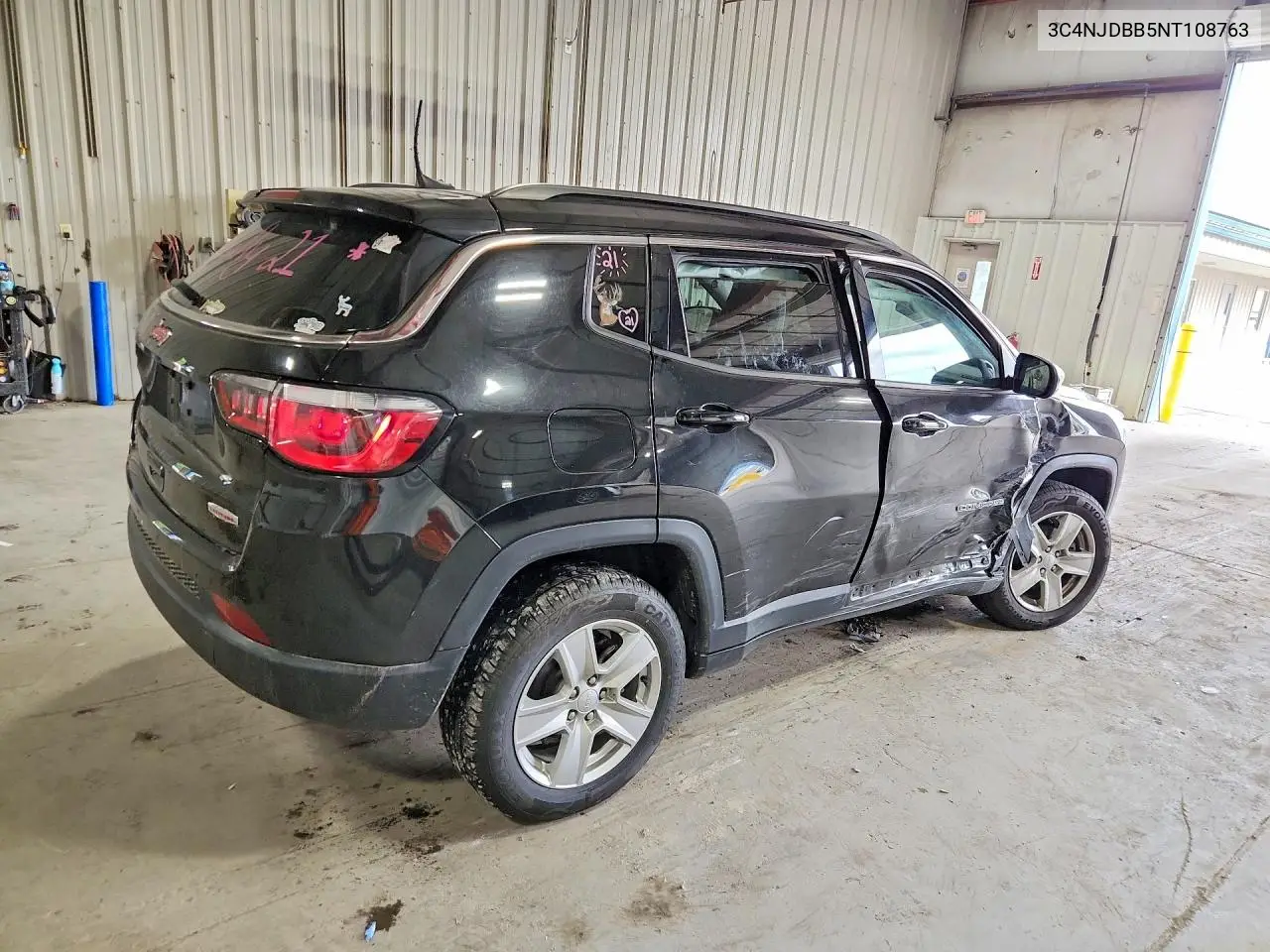 2022 JEEP COMPASS VIN 3C4NJDBB5NT108763 — фото 3