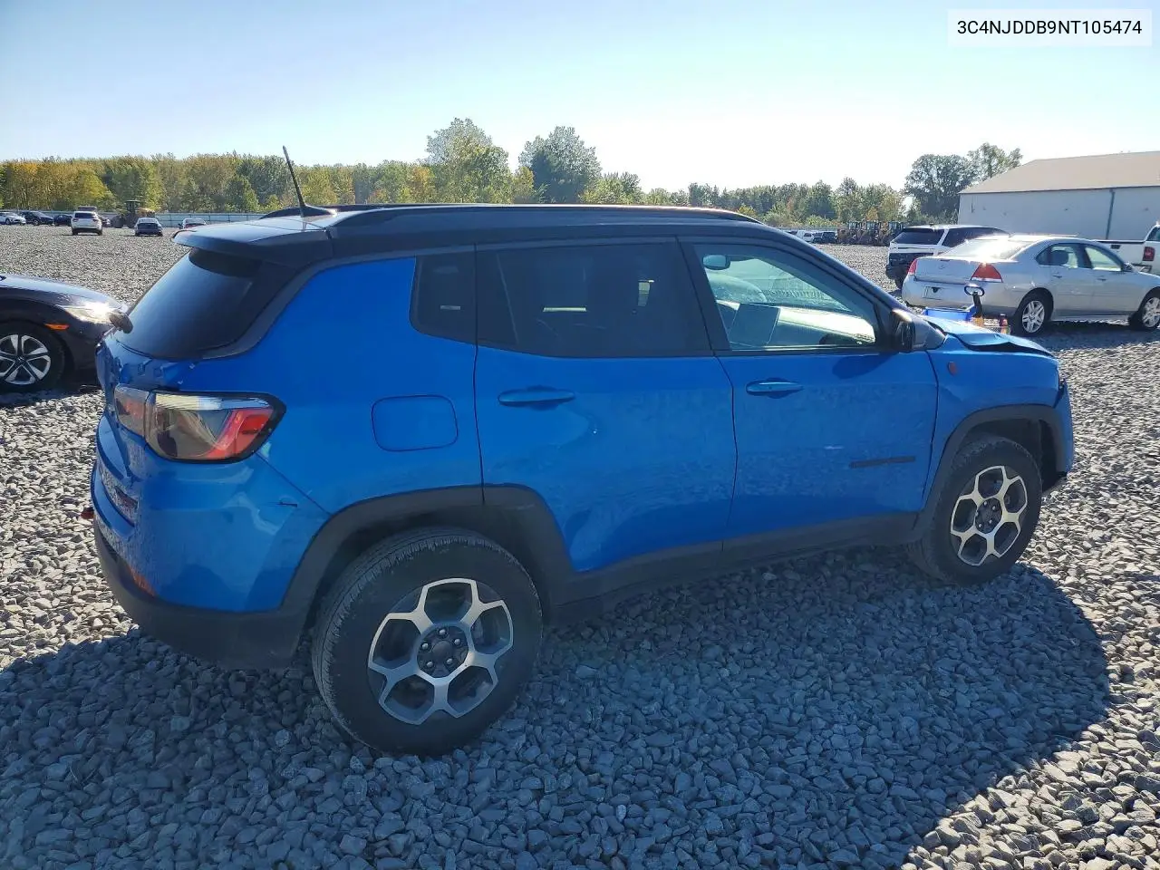 2022 JEEP COMPASS VIN 3C4NJDDB9NT105474 — фото 3
