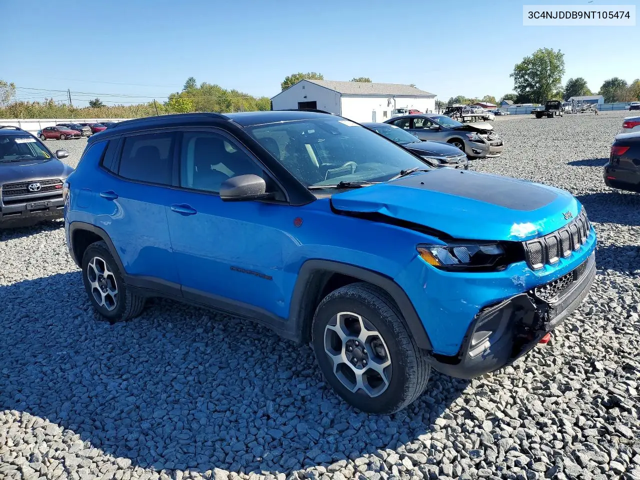 2022 JEEP COMPASS VIN 3C4NJDDB9NT105474 — фото 4