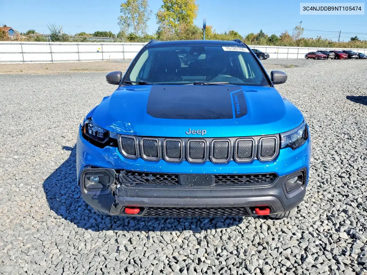 2022 JEEP COMPASS VIN 3C4NJDDB9NT105474 — фото 5