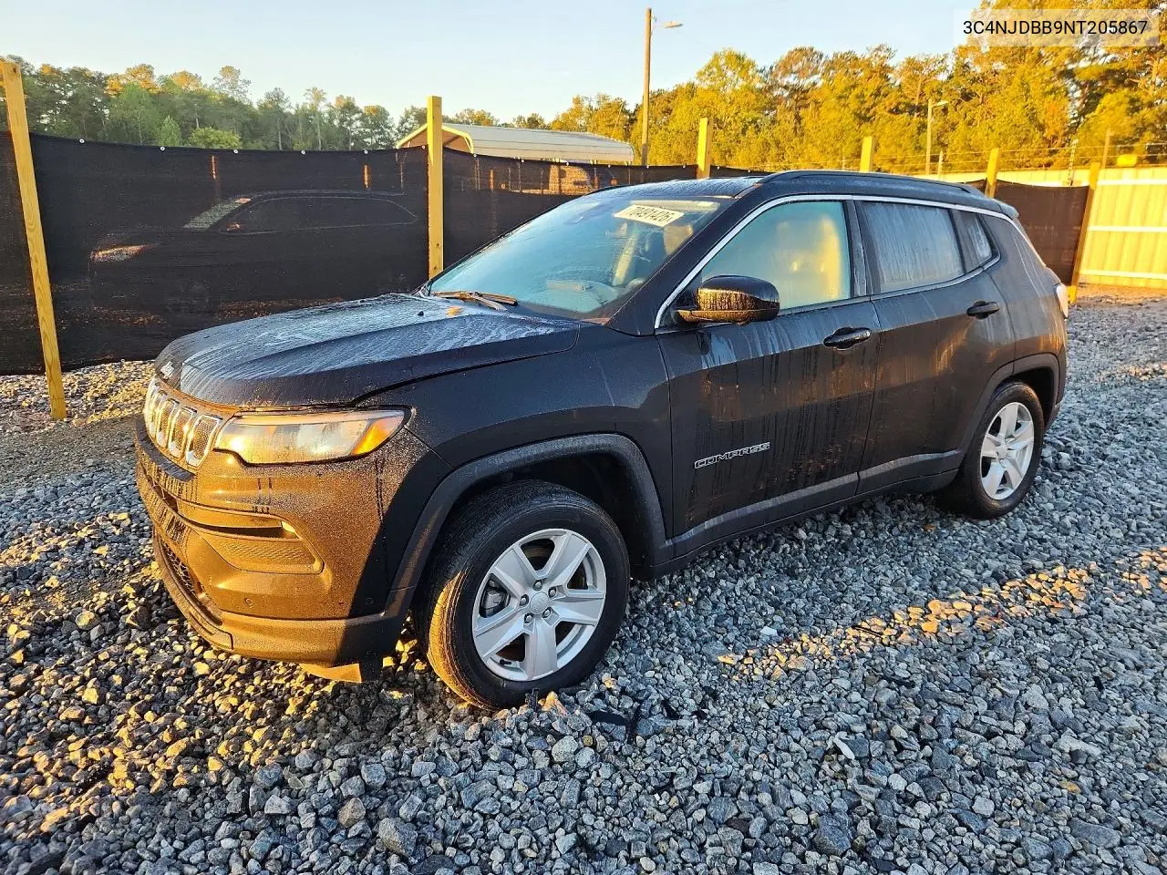 JEEP COMPASS 2022, VIN 3C4NJDBB9NT205867