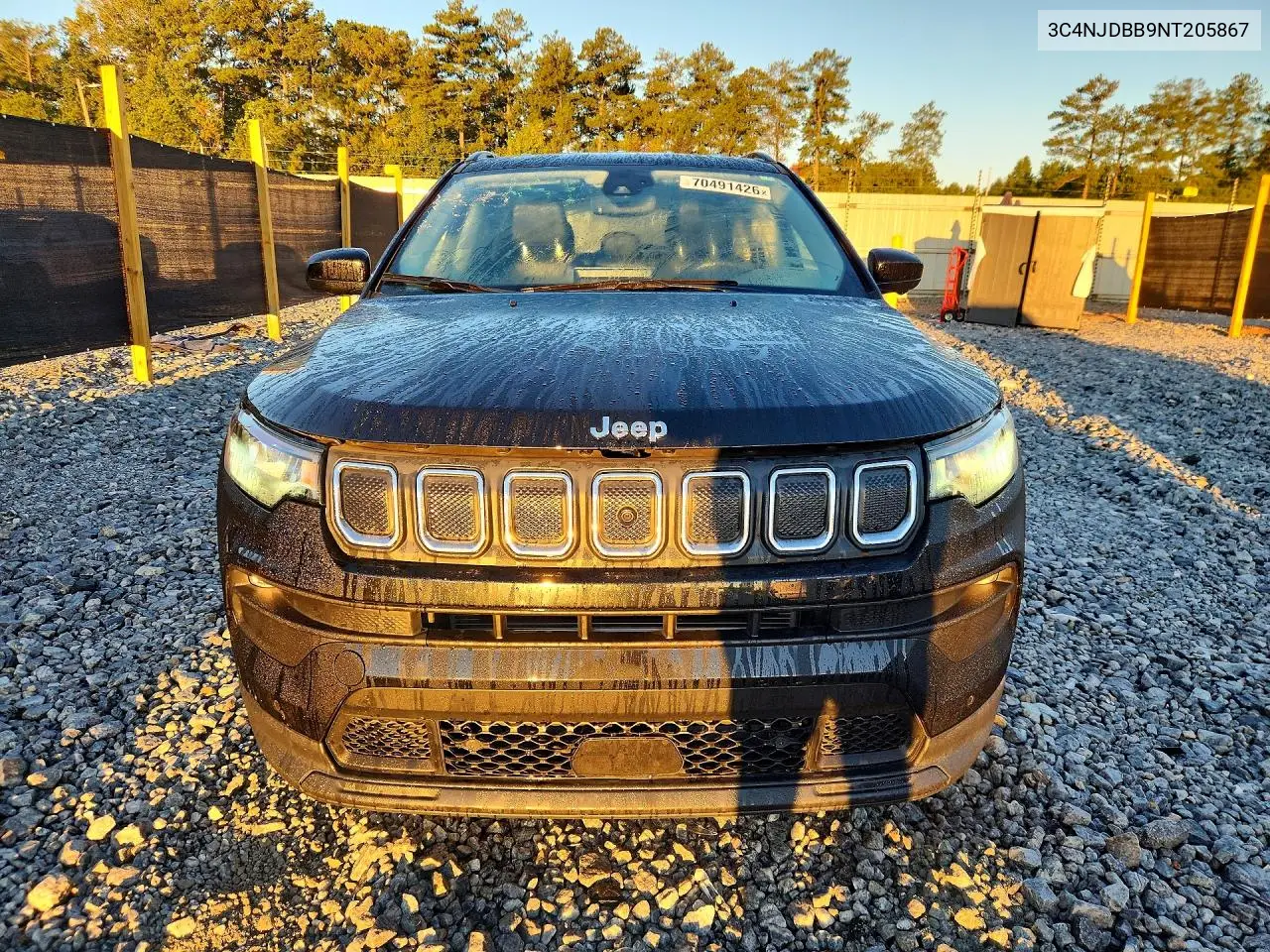 2022 JEEP COMPASS VIN 3C4NJDBB9NT205867 — фото 5