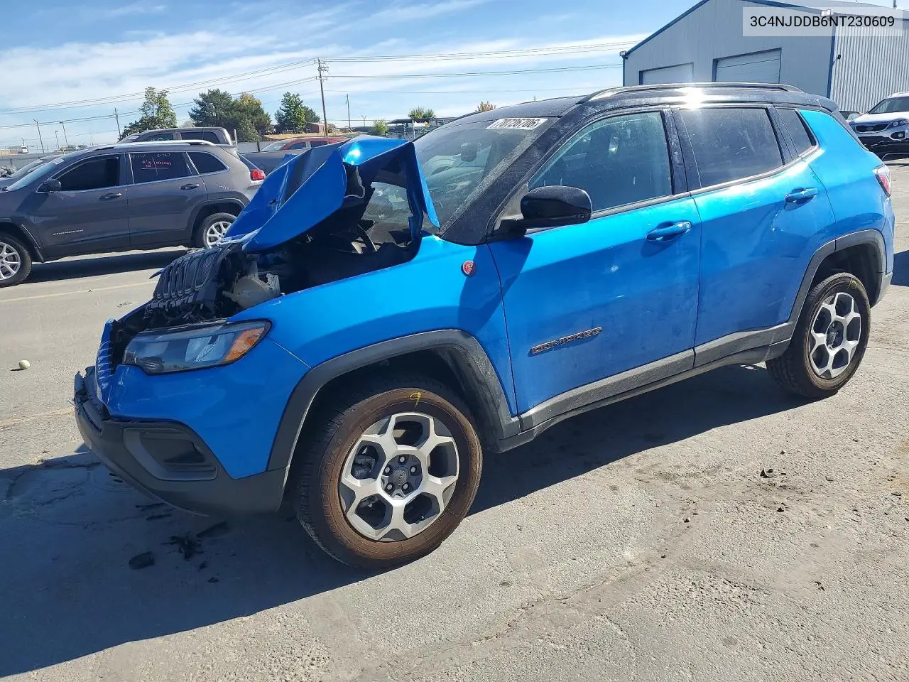 JEEP COMPASS 2022, VIN 3C4NJDDB6NT230609