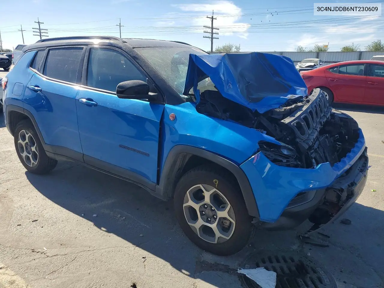 2022 JEEP COMPASS VIN 3C4NJDDB6NT230609 — фото 4