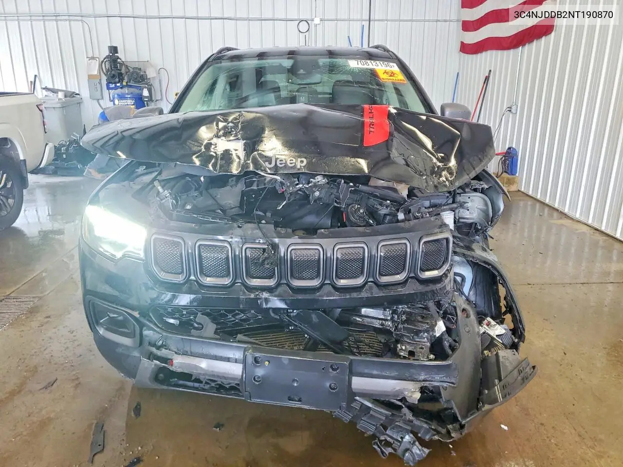 2022 JEEP COMPASS VIN 3C4NJDDB2NT190870 — фото 5