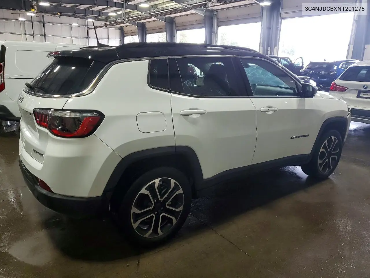2022 JEEP COMPASS VIN 3C4NJDCBXNT201275 — фото 3