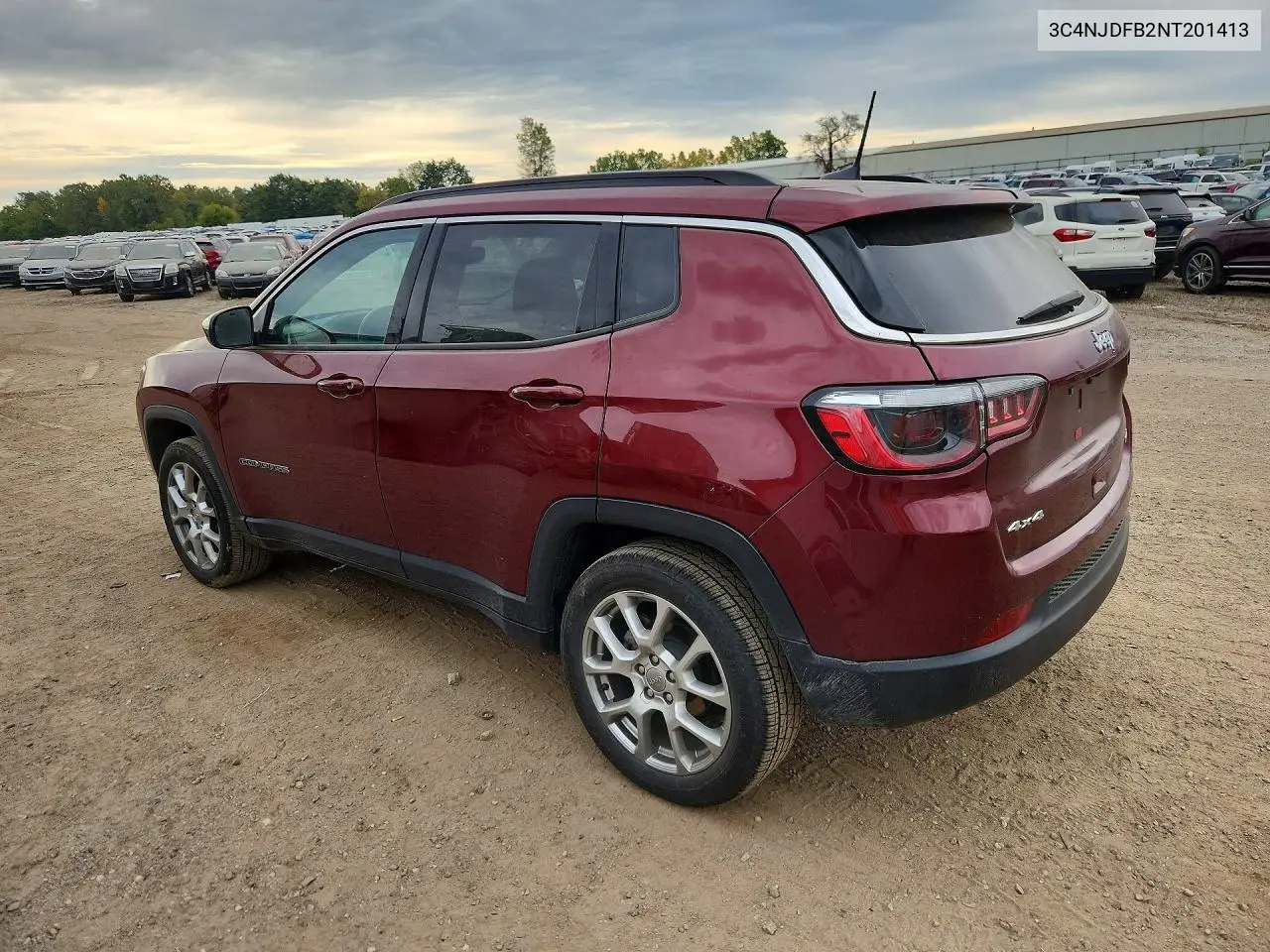 2022 JEEP COMPASS VIN 3C4NJDFB2NT201413 — фото 2