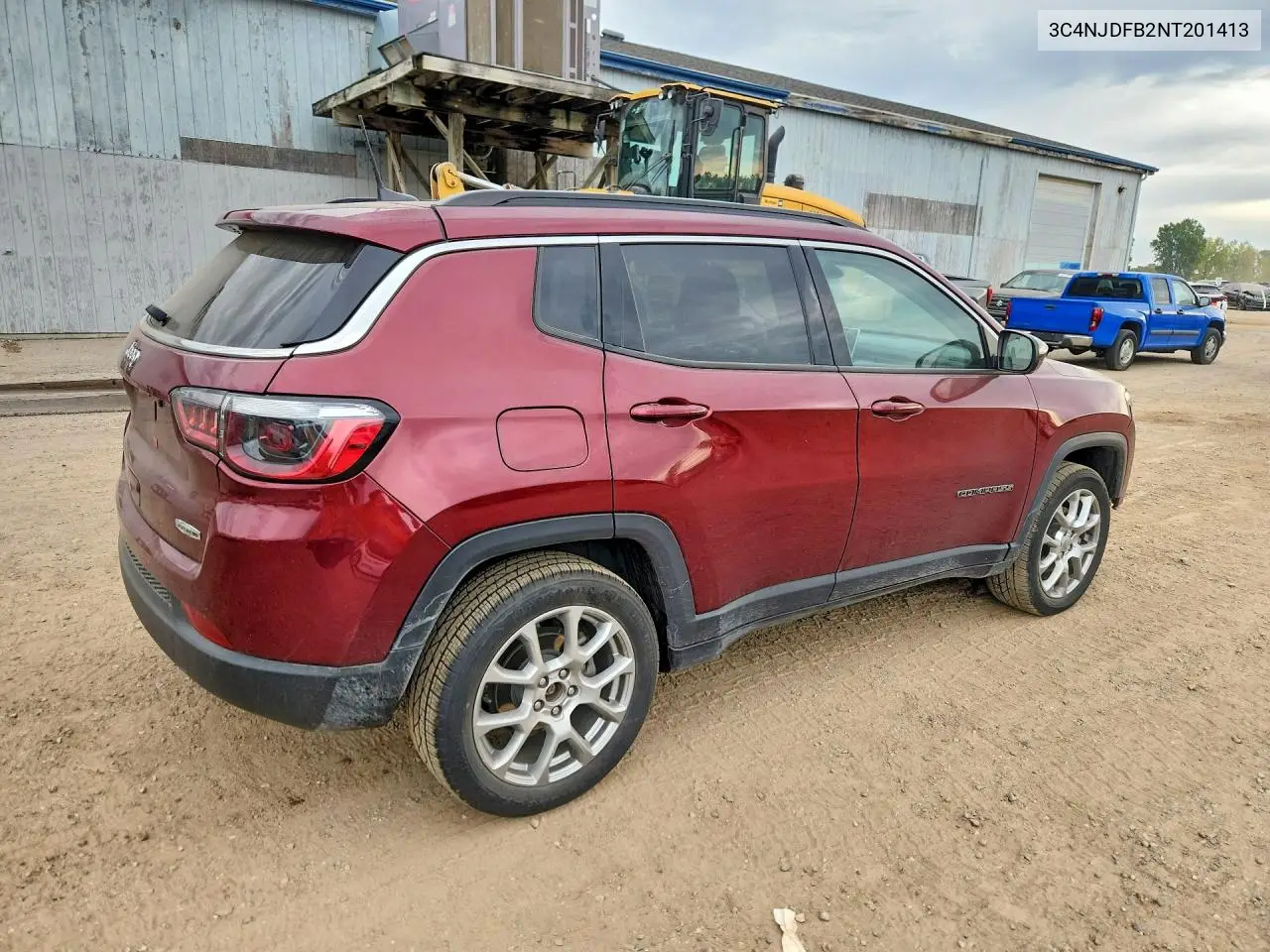 2022 JEEP COMPASS VIN 3C4NJDFB2NT201413 — фото 3