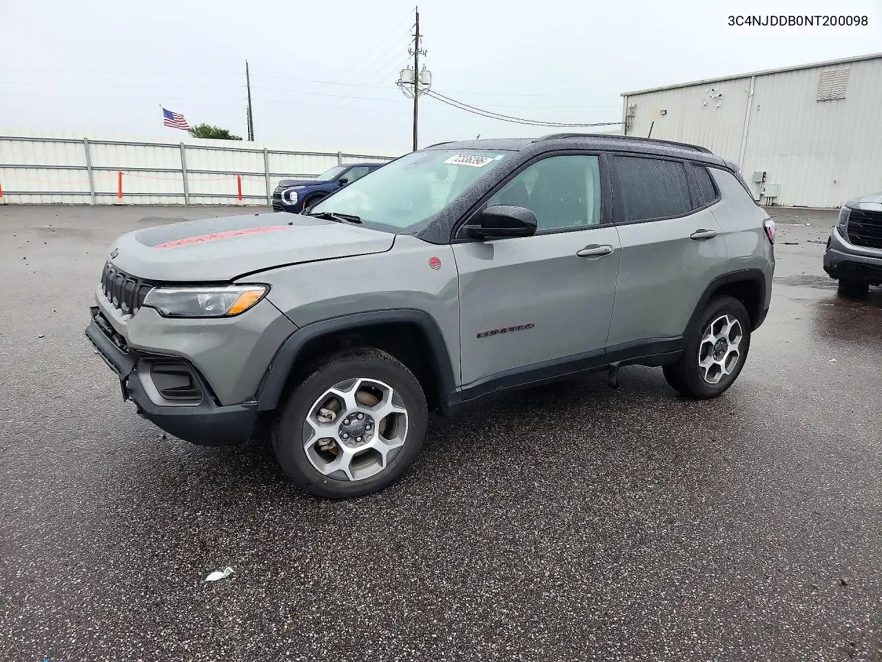 JEEP COMPASS 2022, VIN 3C4NJDDB0NT200098
