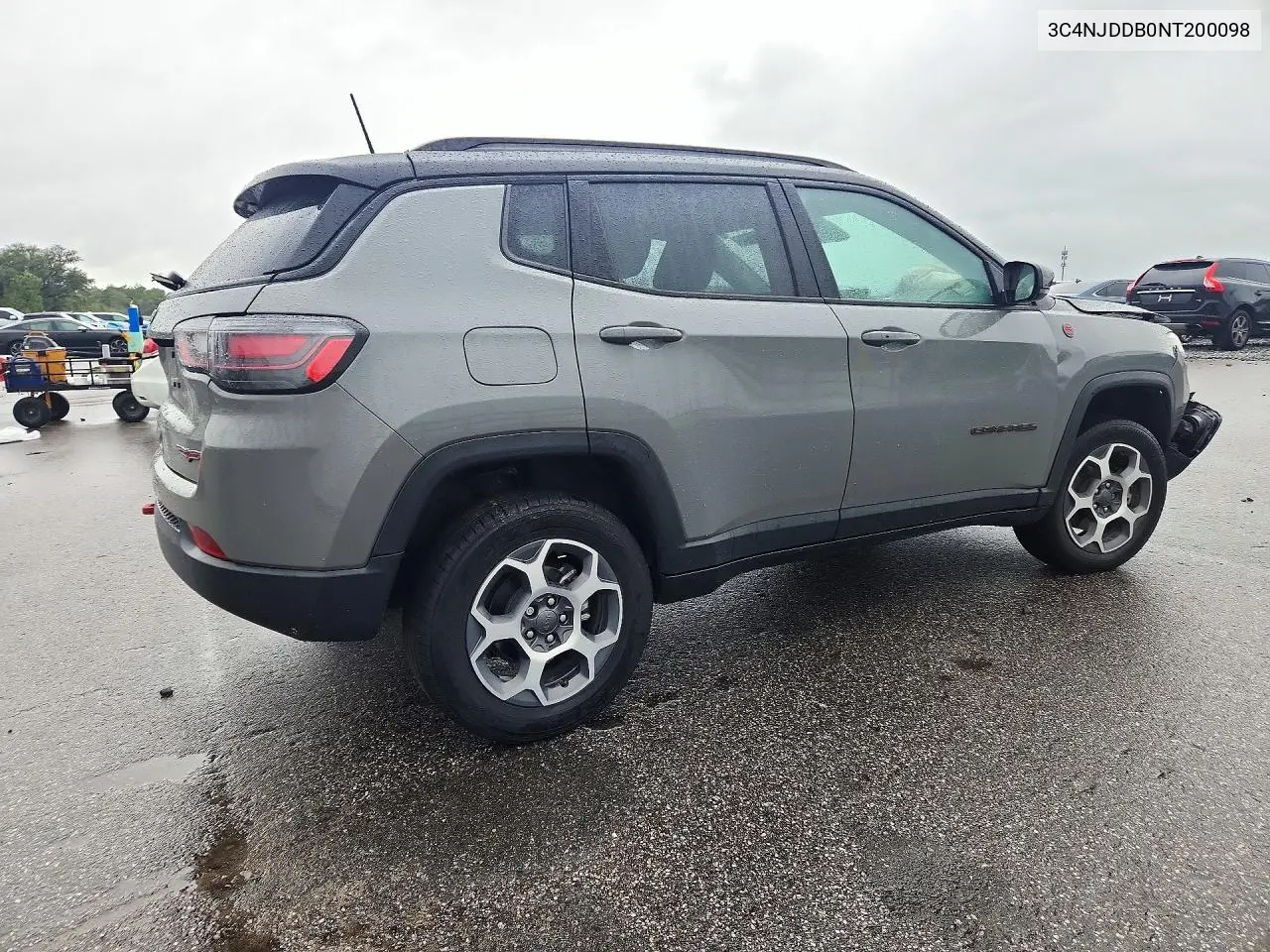 2022 JEEP COMPASS VIN 3C4NJDDB0NT200098 — фото 3