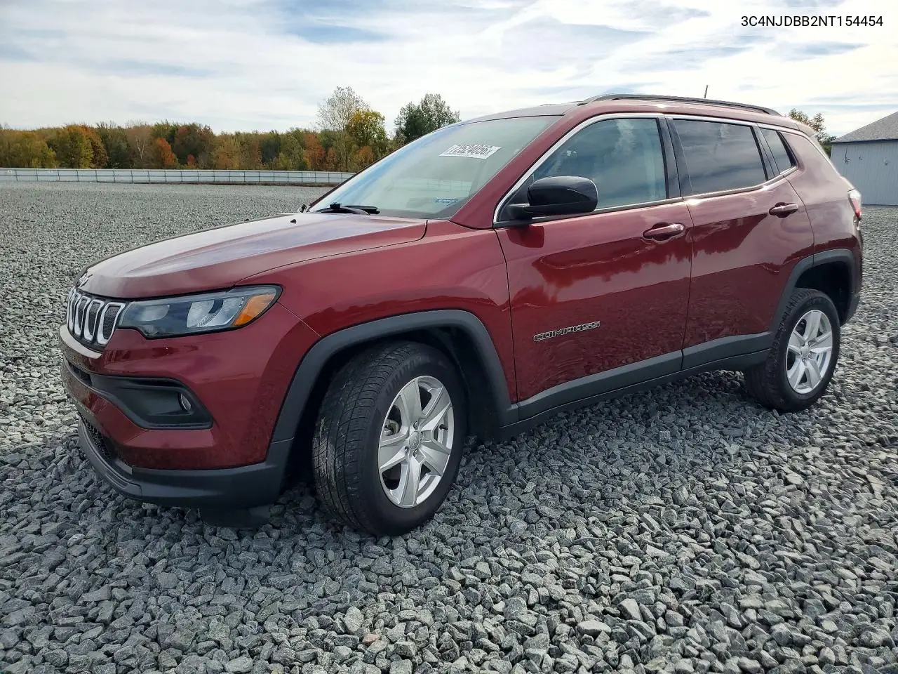 JEEP COMPASS 2022, VIN 3C4NJDBB2NT154454
